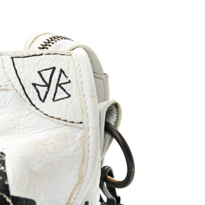 Balenciaga Agneau Graffiti All Over Classic Hardware S City White Multicolor 15 of 20