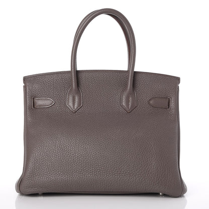 Hermes Togo Birkin 30 Etain 5 of 33