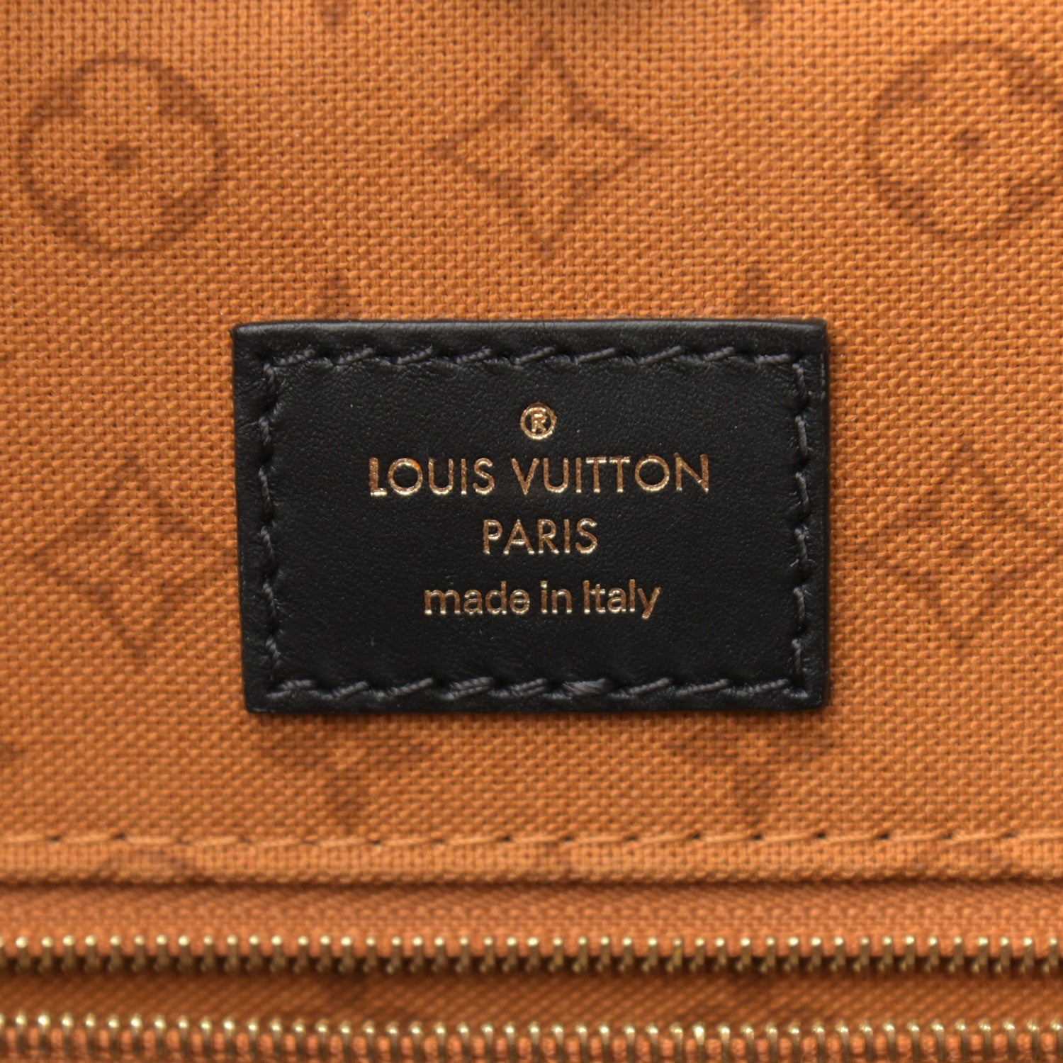 Louis Vuitton Monogram Giant Crafty Onthego GM Crème Caramel 6 of 10
