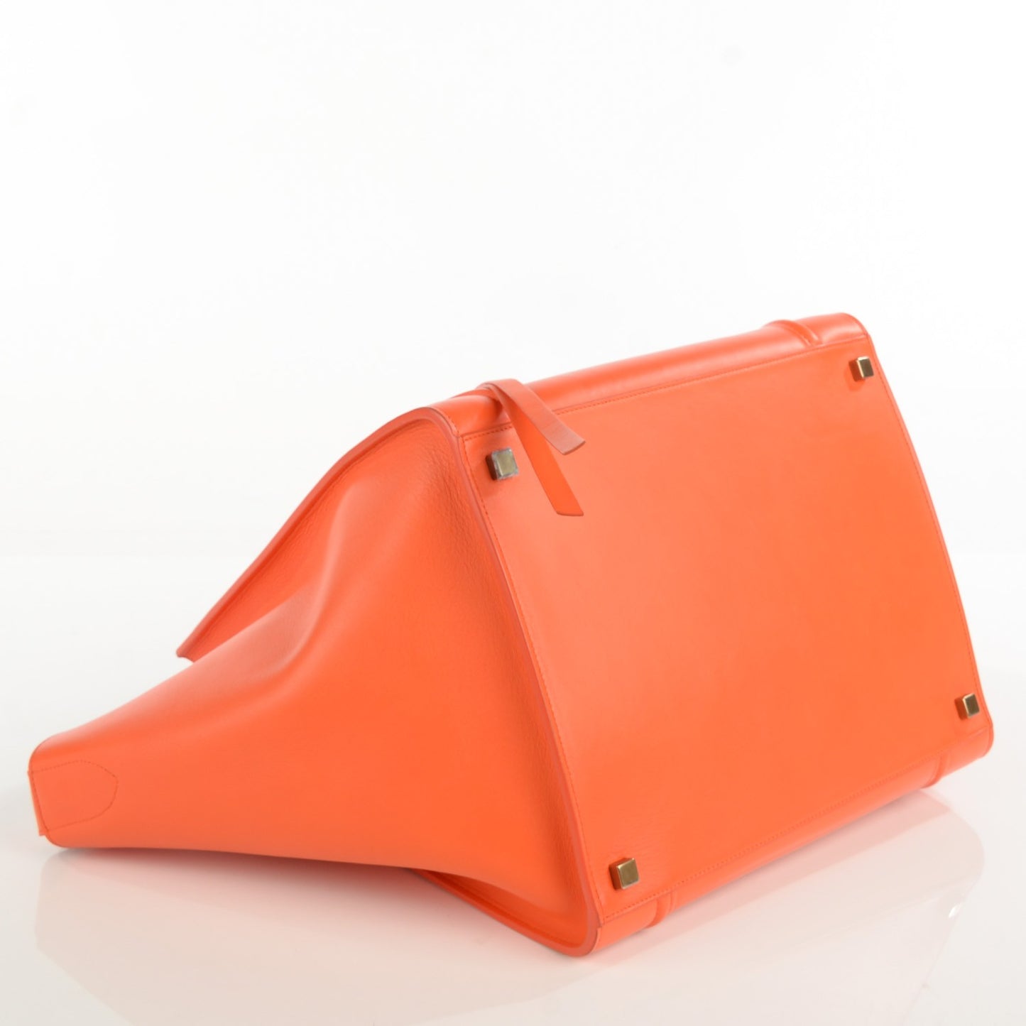 Smooth Calfskin Medium Phantom Luggage Orange