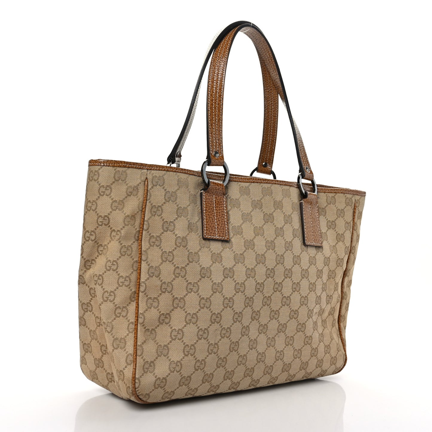 Monogram Large Tote Dark Brown