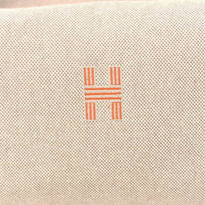 Hermes Canvas Large Bride-A-Brac Pouch Natural Orange 7 of 11