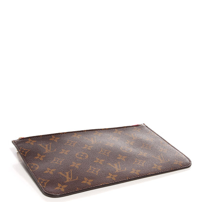 Louis Vuitton Monogram Neverfull MM GM Pochette Fuchsia 4 of 8