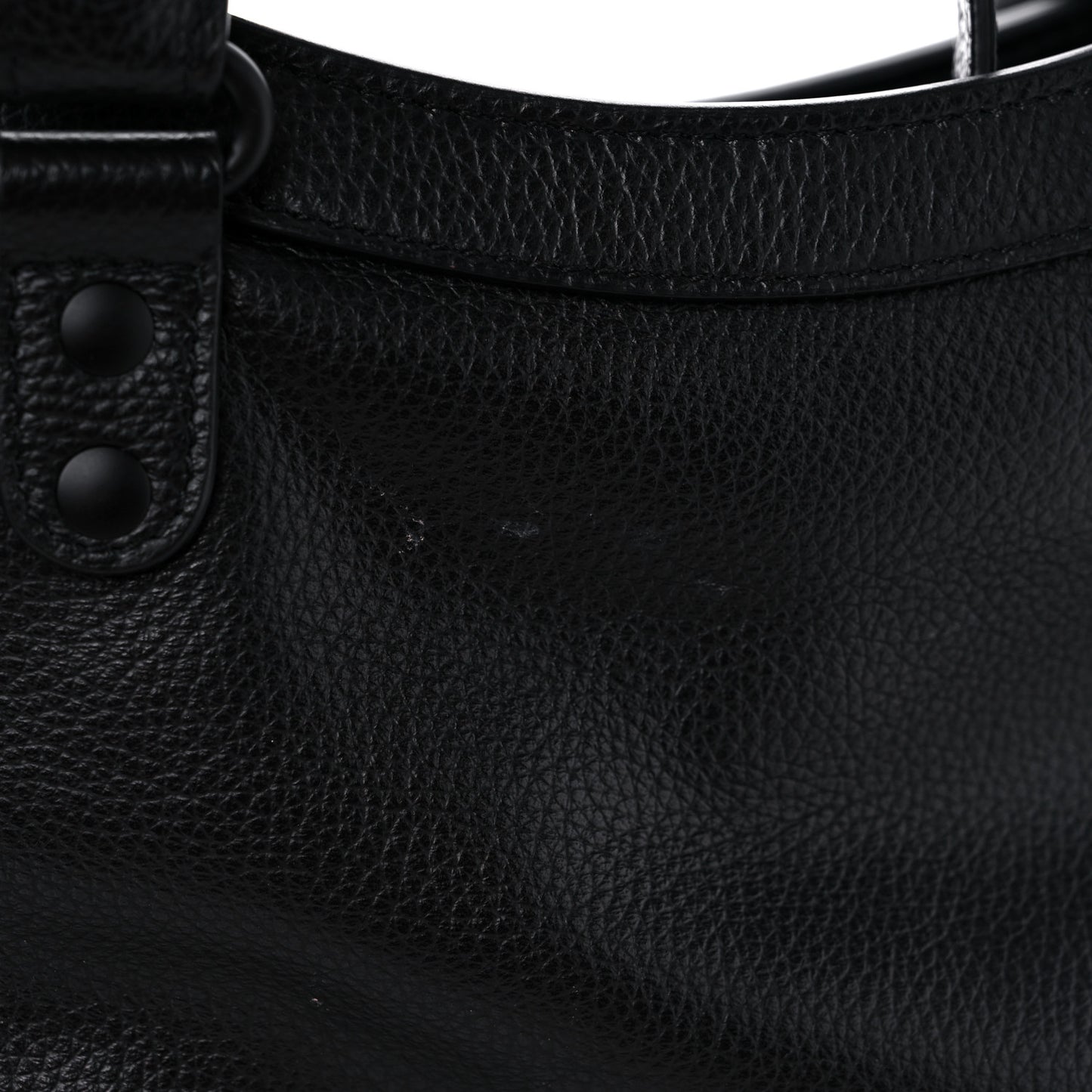 Grained Calfskin Neo Classic Black Hardware S City Black