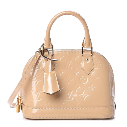 Louis Vuitton Vernis Alma BB Dune 1 of 8