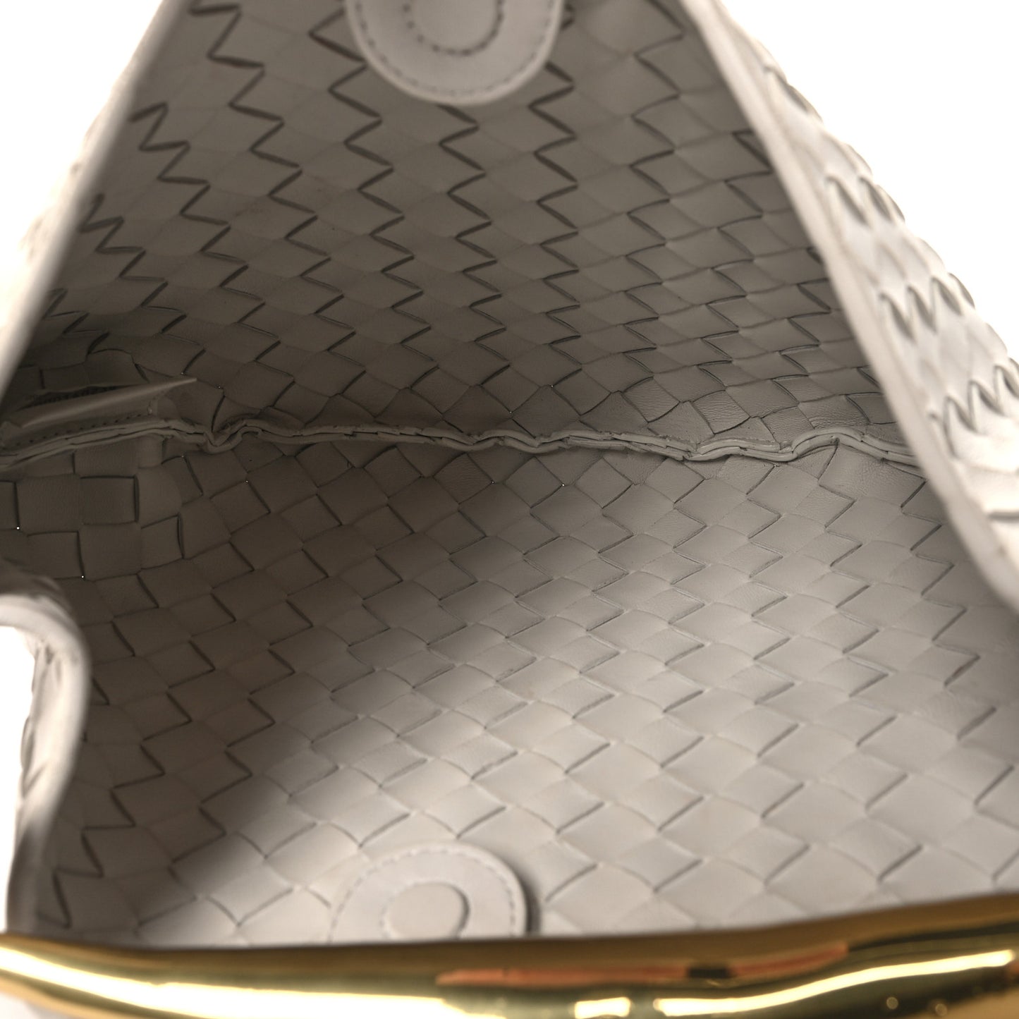 Nappa Intrecciato Sardine Bag Chalk