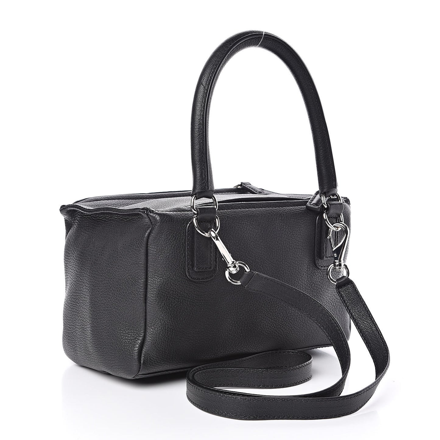 Sugar Goatskin Small Pandora Black