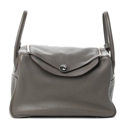 Hermes Taurillon Clemence Lindy 30 Etain 1 of 9