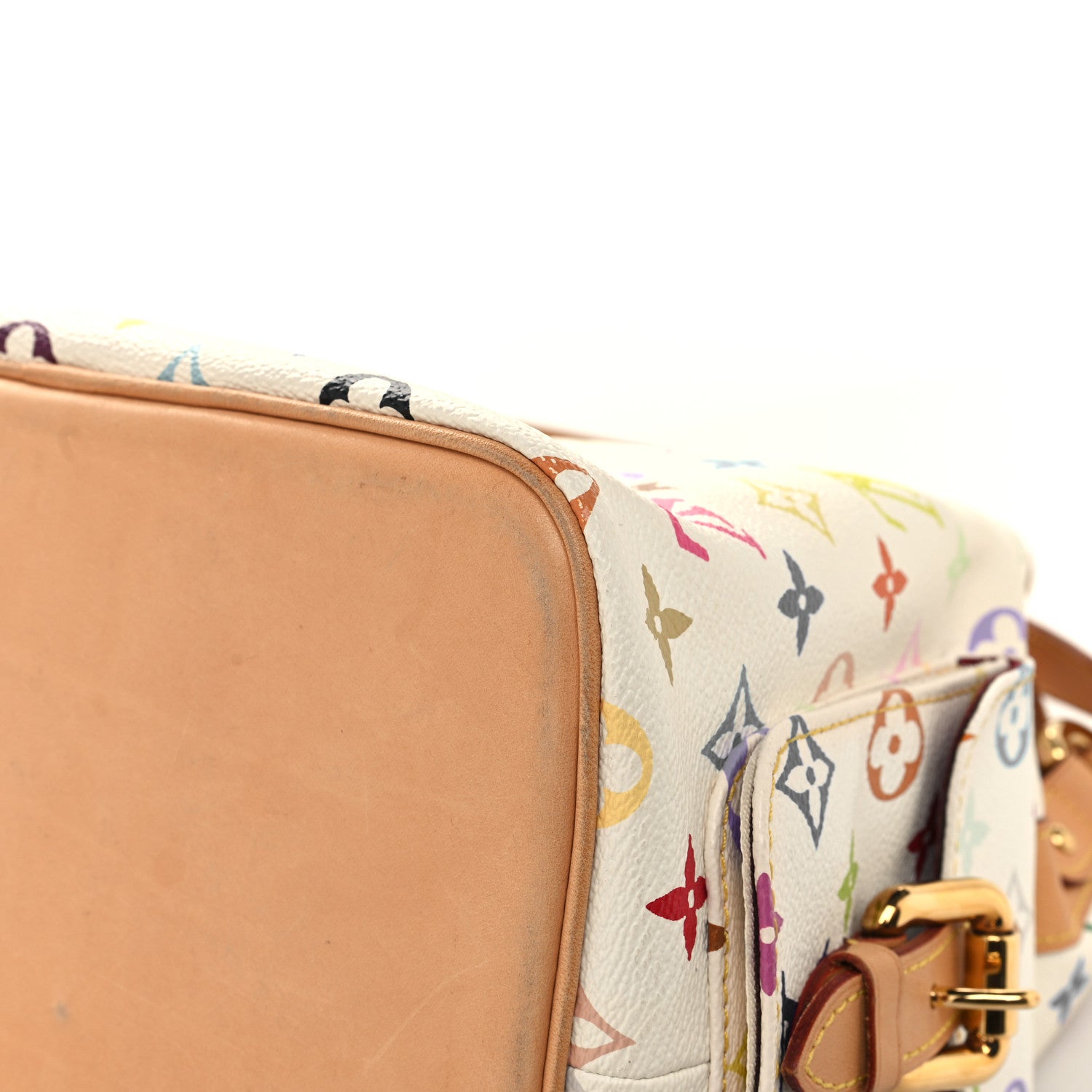 Louis Vuitton Monogram Multicolor Petit Noe White 11 of 15