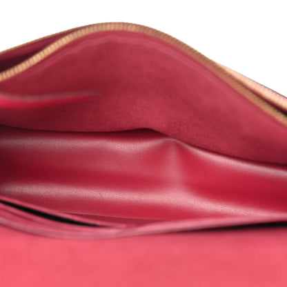 Louis Vuitton Monogram Flore Chain Wallet Fuchsia 5 of 10