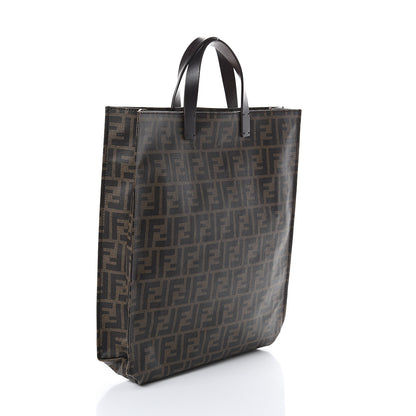 Fendi Zucca Spalmati Shopping Tote Tobacco 2 of 8