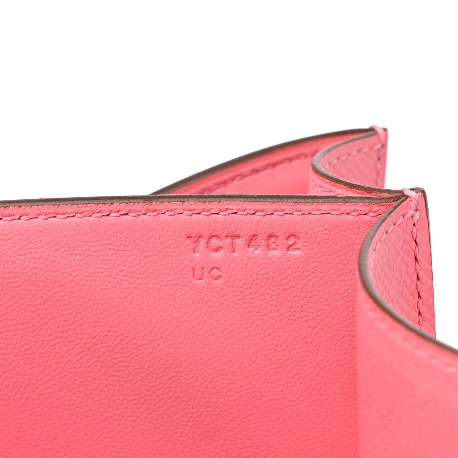 Hermes Epsom Constance 24 Rose Confetti 7 of 10
