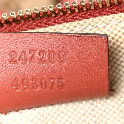Gucci Monogram Medium Craft Tote Coral 8 of 12
