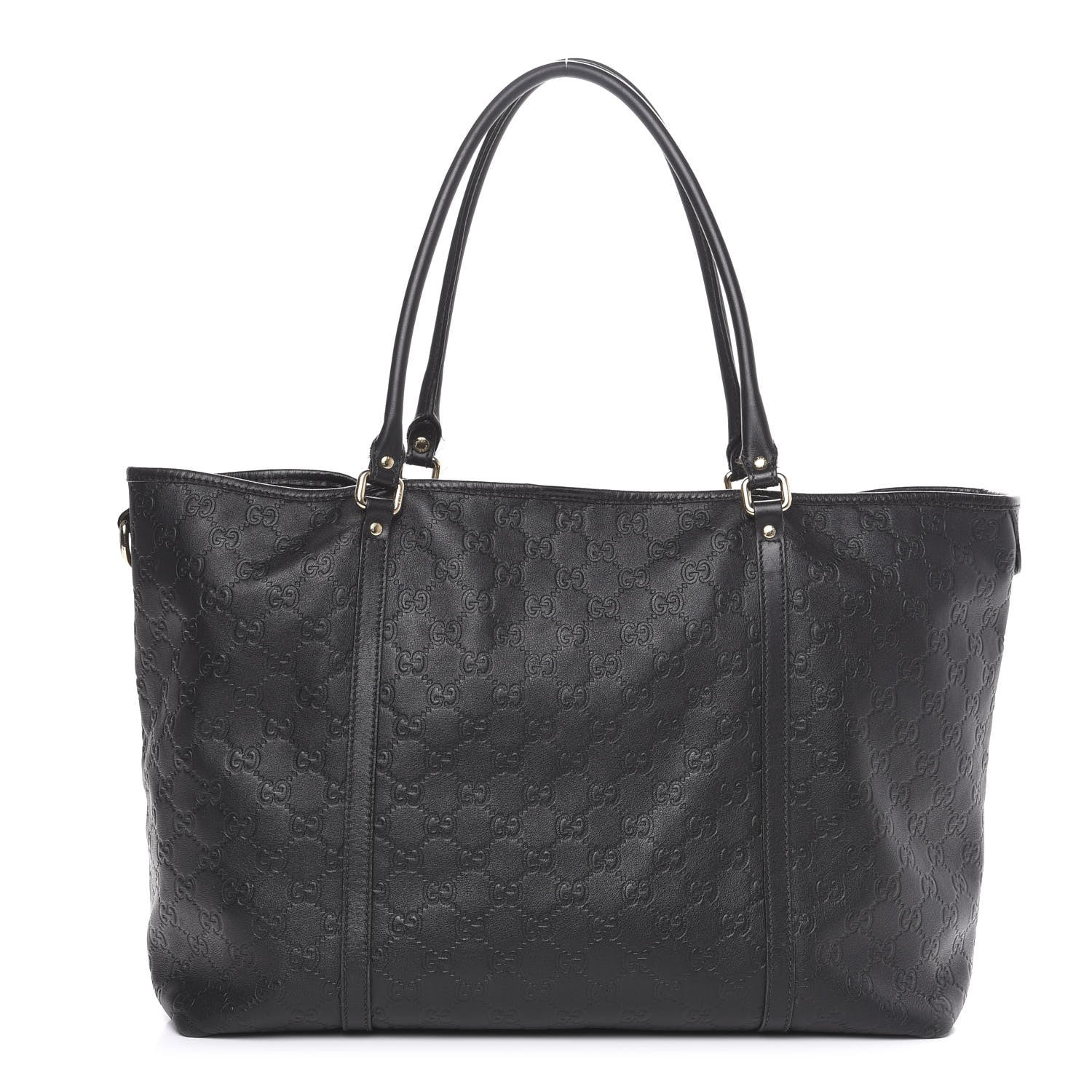 Gucci Guccissima Large Joy Tote Black 1 of 13
