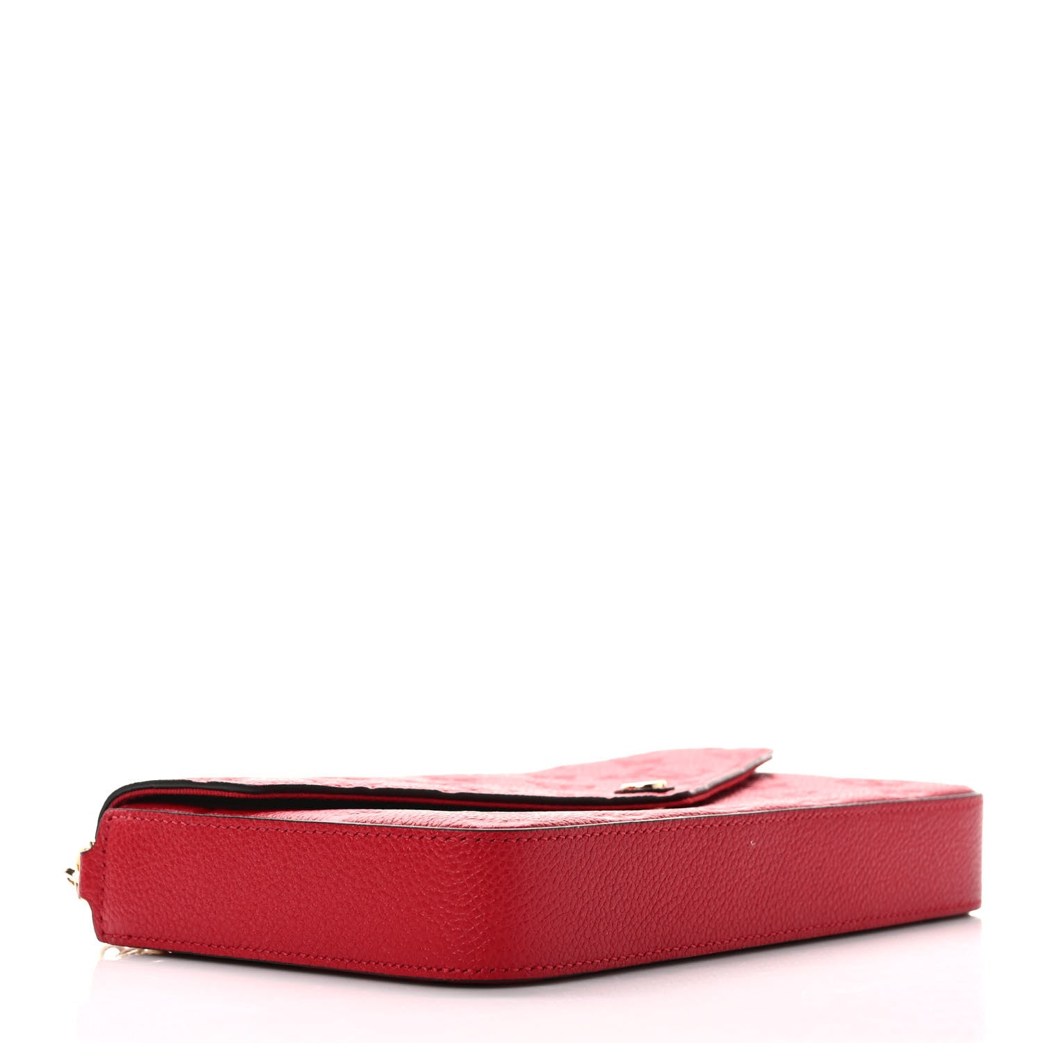 Louis Vuitton Empreinte Pochette Felicie Chain Wallet Scarlet 5 of 10