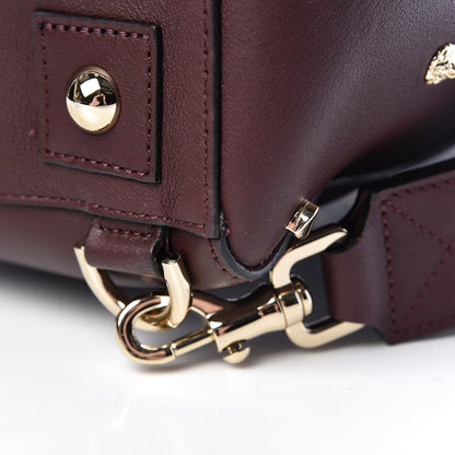 Mulberry Calfskin Studded Medium Cara Delevingne Convertible Satchel Oxblood 13 of 17