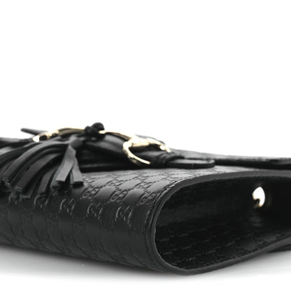 Gucci Microguccissima Mini Emily Shoulder Bag Black 10 of 10