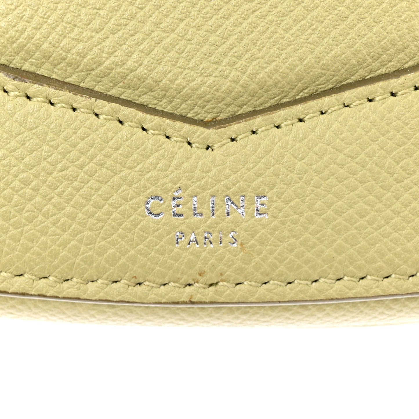 Grained Calfskin Small Trotteur Sage