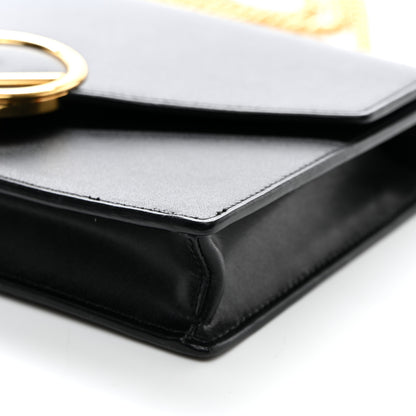 Fendi Vitello Cruise F is Fendi Medium Envelope Wallet on Chain Black 12 of 13