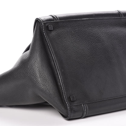 Celine Smooth Calfskin Medium Phantom Luggage Black 8 of 10