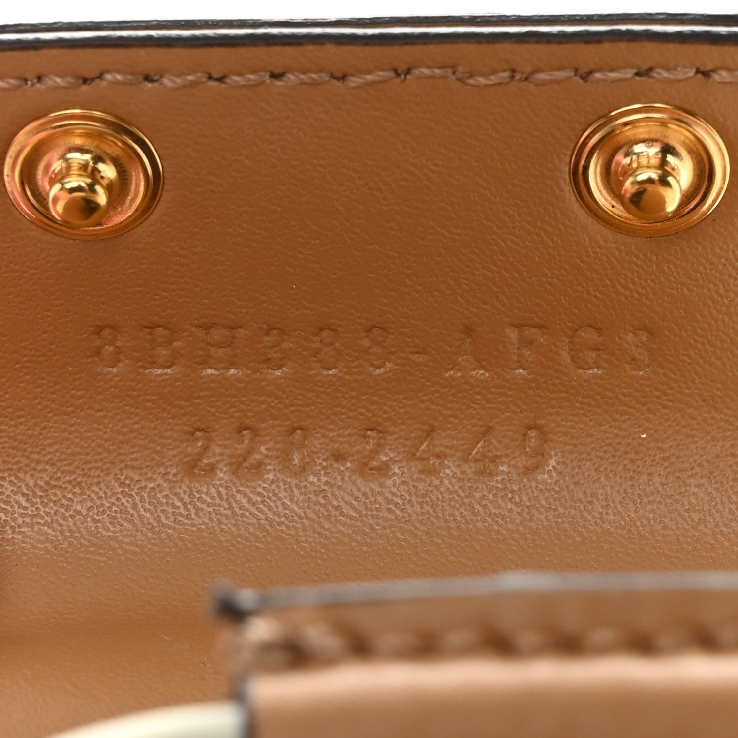 Fendi Recycled Plastic Vitello Liberty Matte Small Fendi Basket White Ice Miele Scuro 8 of 12