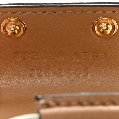 Fendi Recycled Plastic Vitello Liberty Matte Small Fendi Basket White Ice Miele Scuro 8 of 12
