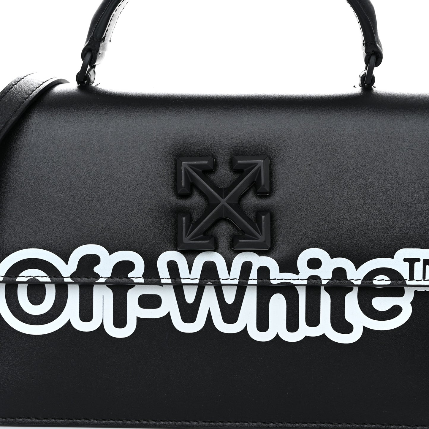 Calfskin Jitney 1.4 Shoulder Bag Black