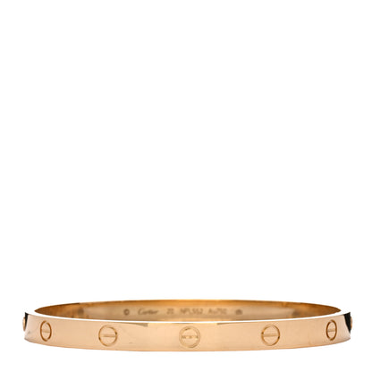 Cartier 18K Yellow Gold LOVE Bracelet 20 1 of 5