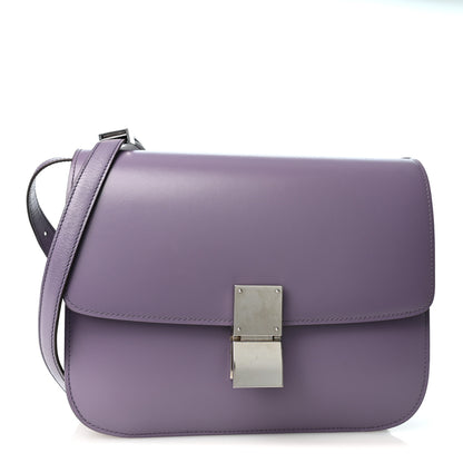 Celine Box Calfskin Medium Classic Box Flap Bag Amethyst 1 of 10
