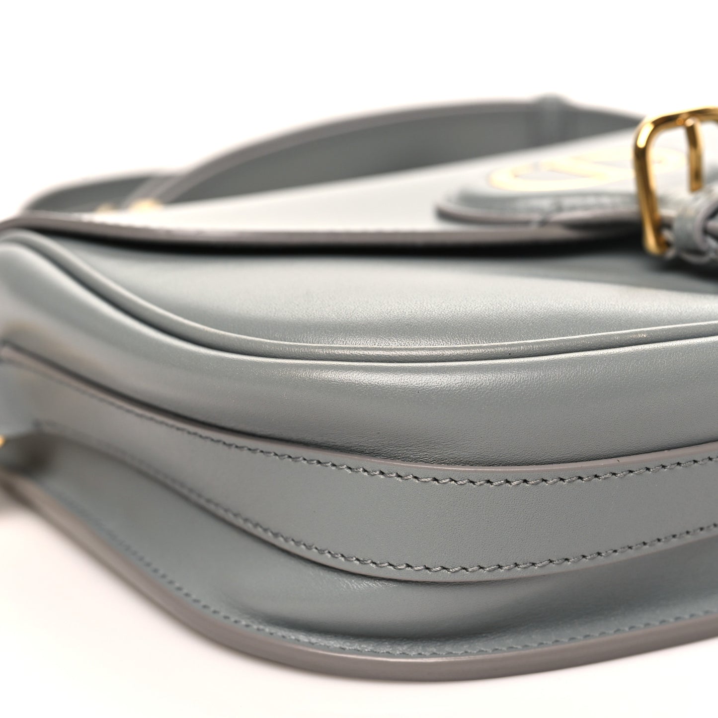 Box Calfskin Medium Bobby Flap Gray