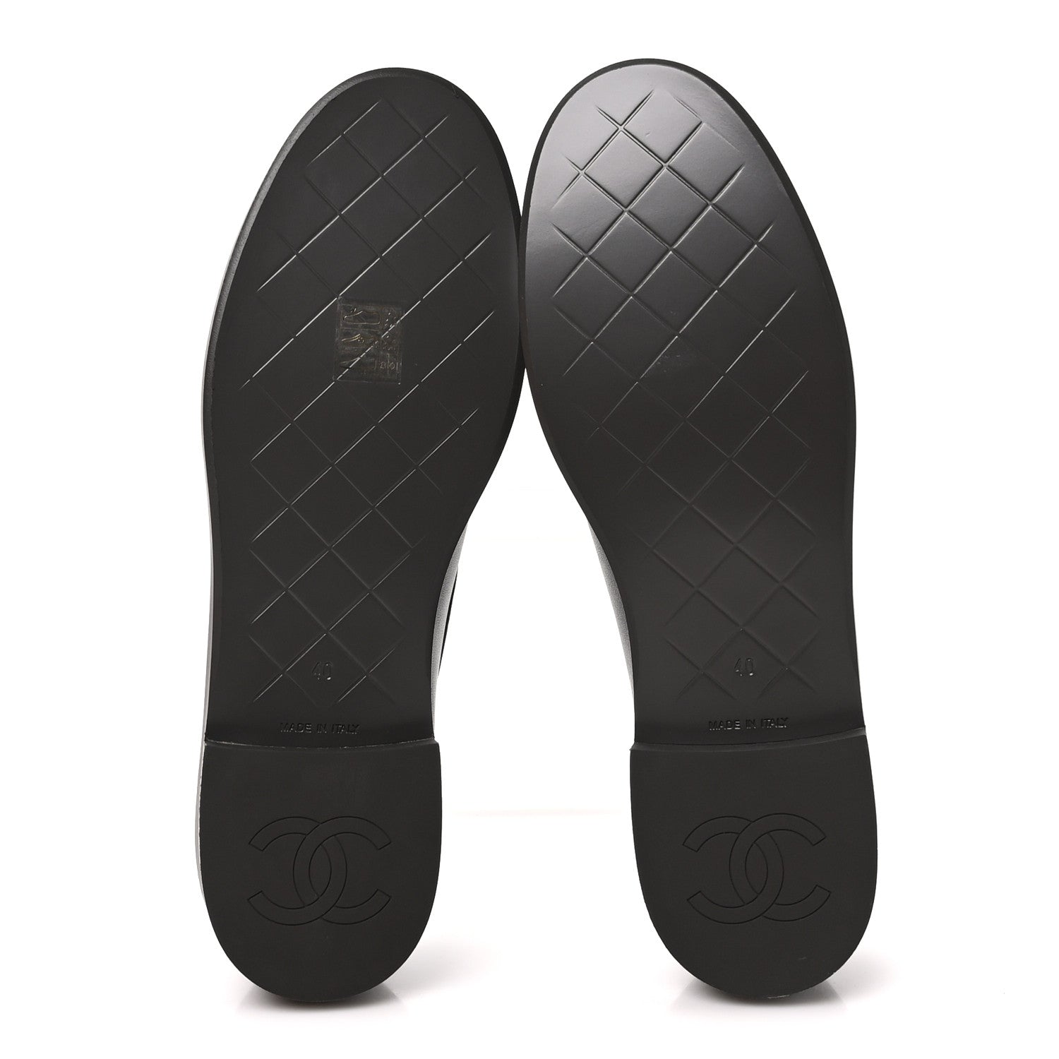 Chanel Lambskin Quilted CC Turnlock Loafers 40 Dark Brown 7 of 11