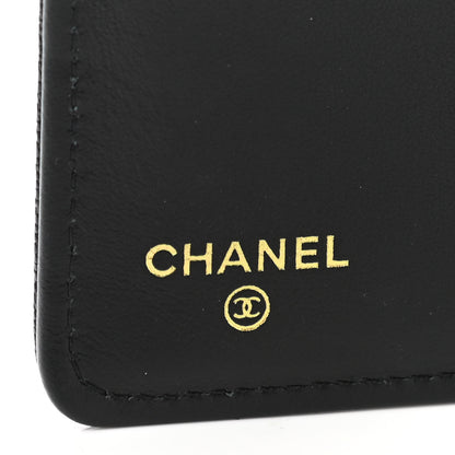 Chanel Caviar Quilted Boy Yen Wallet Black 6 of 9