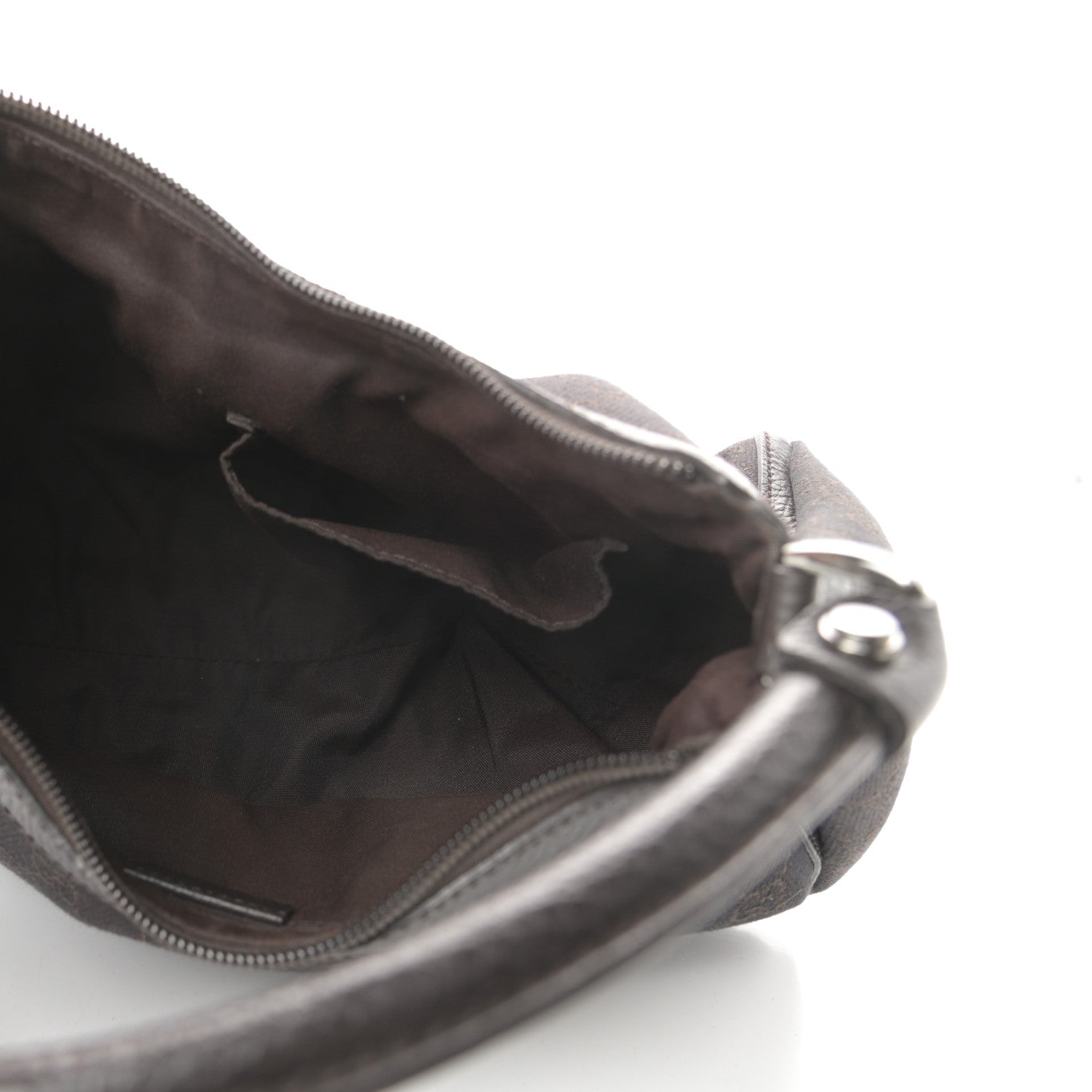 Gucci Monogram D Ring Hobo Dark Brown 5 of 12