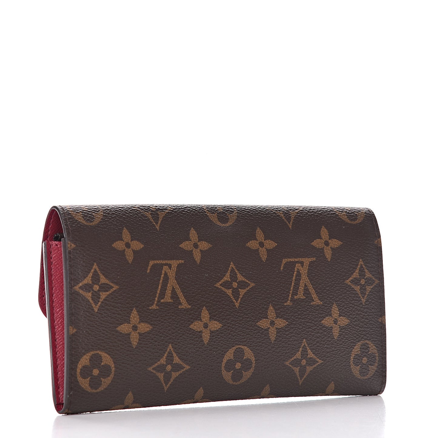 Monogram Emilie Wallet Fuchsia