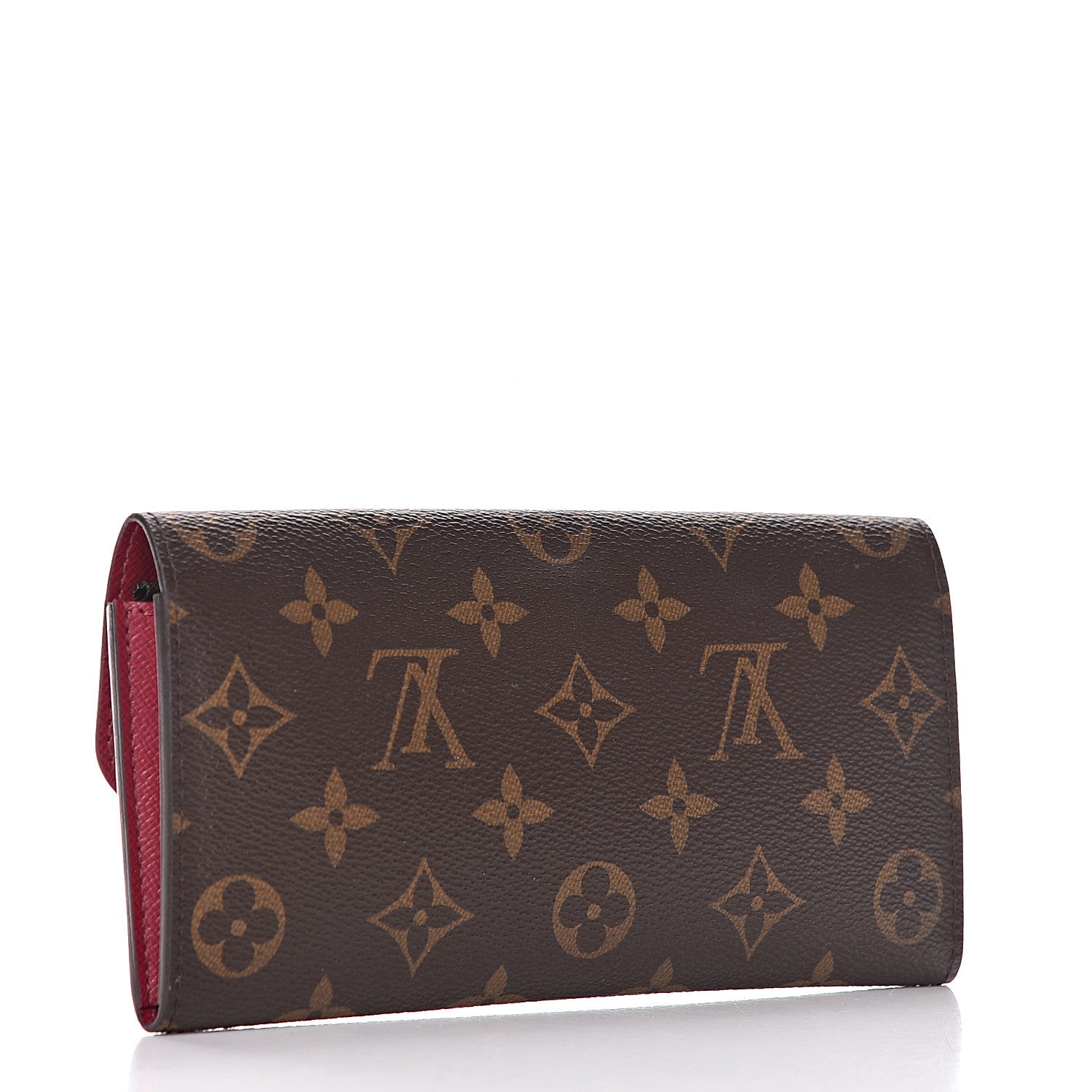 Louis Vuitton Monogram Emilie Wallet Fuchsia 3 of 9