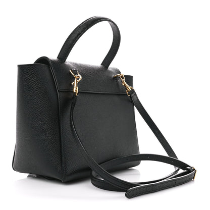 Celine Grained Calfskin Nano Belt Bag Black 3 of 10