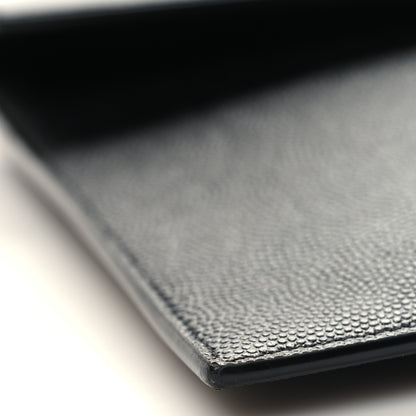 Saint Laurent Grain De Poudre Uptown Pouch Black 9 of 11