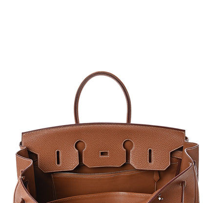 Hermes Taurillon Clemence Birkin 35 Gold 15 of 41