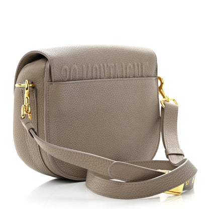Christian Dior Grained Calfskin Medium Bobby Flap Taupe 3 of 15