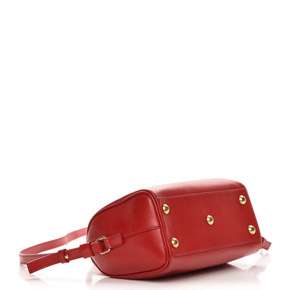 Saint Laurent Calfskin Classic Baby Duffle Red 4 of 8
