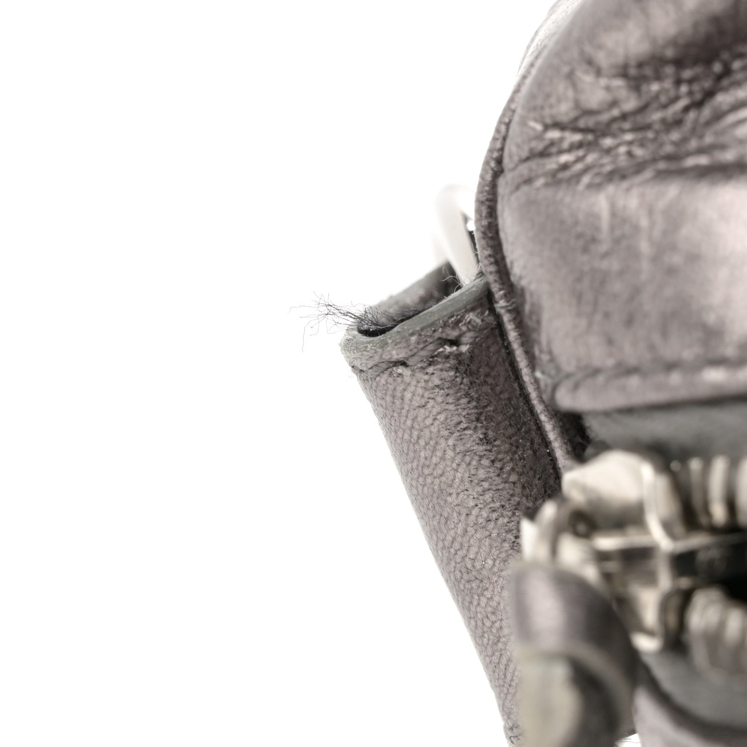 Balenciaga Agneau Classic Hardware Box Bag Metallic 12 of 13