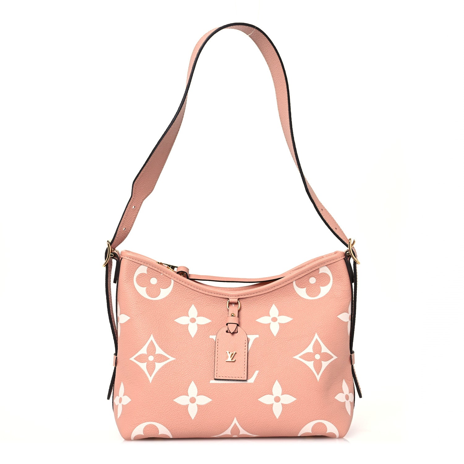 Louis Vuitton Empreinte Monogram Giant CarryAll PM Trianon Pink Cream 1 of 12