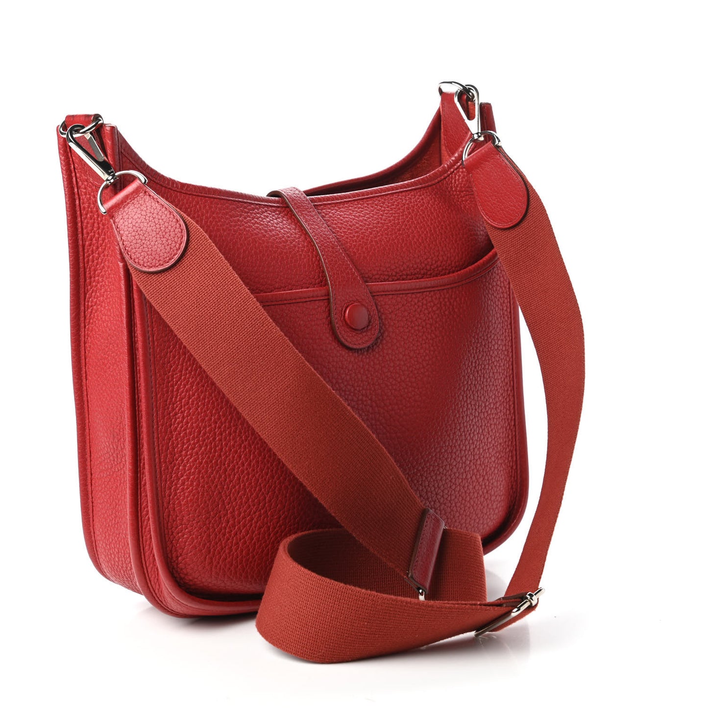 Taurillon Clemence Evelyne III PM Rouge Garance