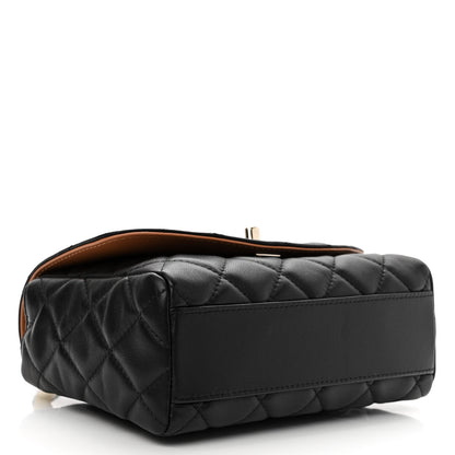 Chanel Lambskin Mixed Fibers Quilted Cocovado Flap Black 4 of 12