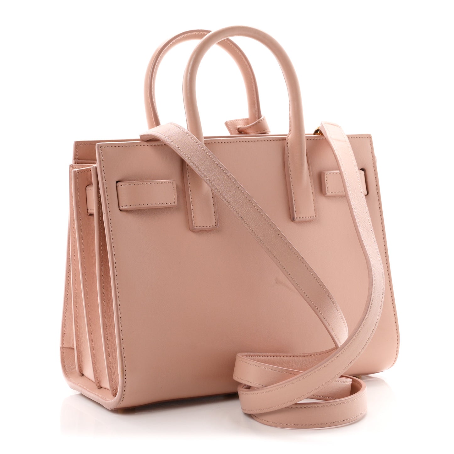 Calfskin Nano Sac De Jour  Pale Pink
