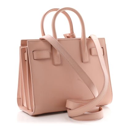 Saint Laurent Calfskin Nano Sac De Jour  Pale Pink 3 of 10