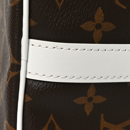 Louis Vuitton Monogram LV Match Speedy Bandouliere 25 White 6 of 9