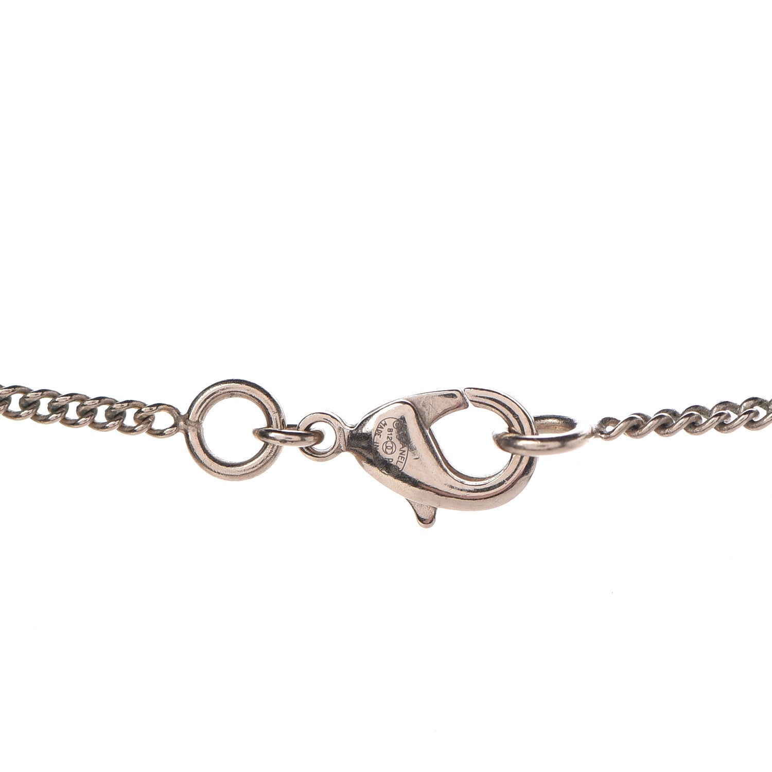 Chanel Crystal CC Bow Necklace Gold 5 of 5