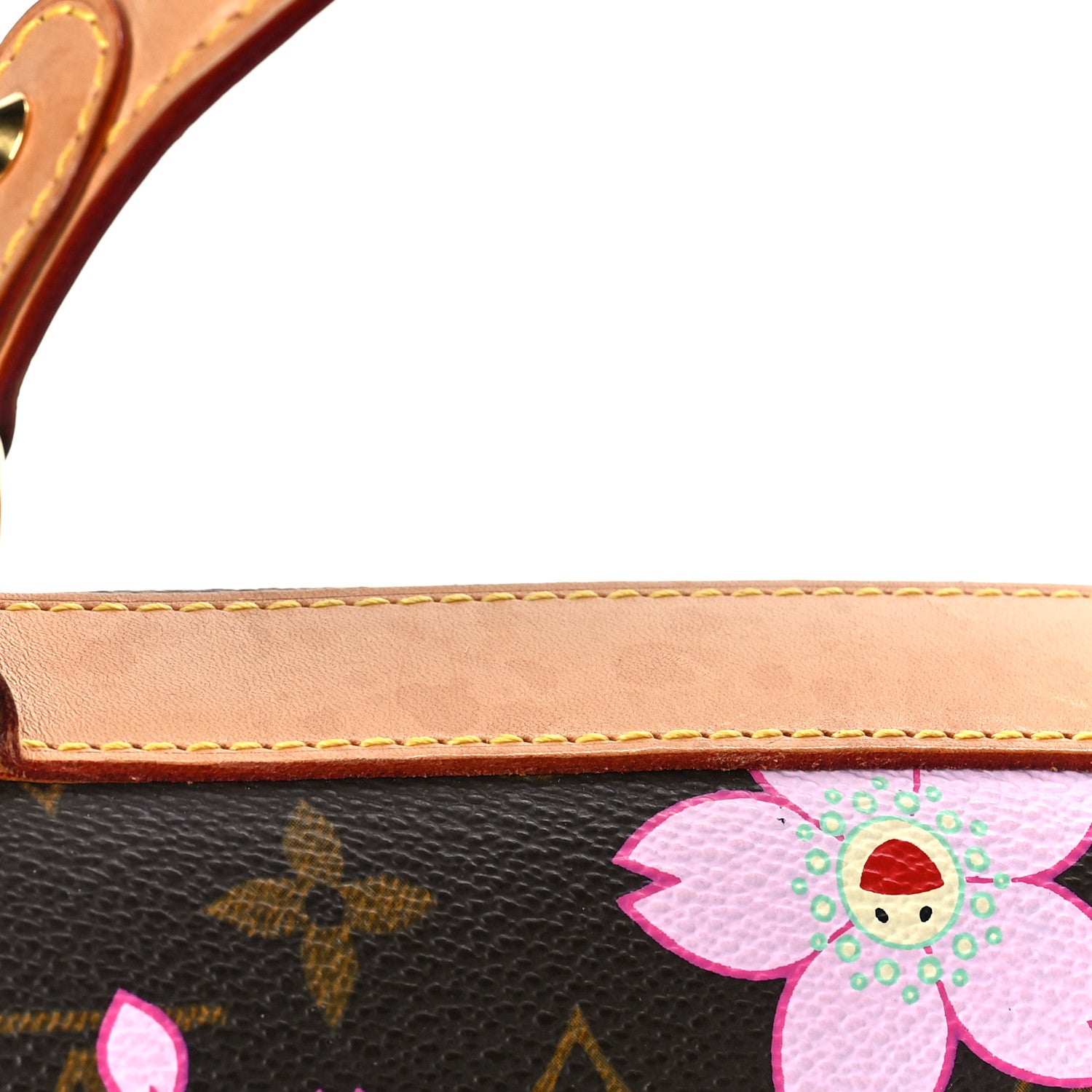 Louis Vuitton Monogram Cherry Blossom Sac Retro Bag Brown 11 of 13
