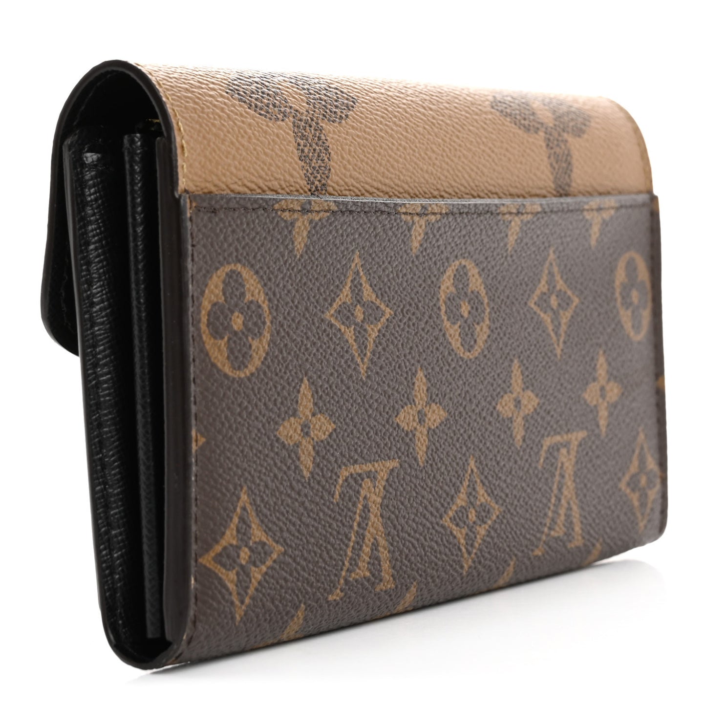 Reverse Monogram Giant Sarah Wallet